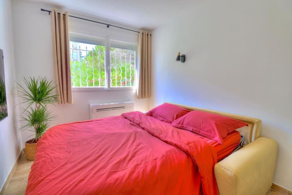 Charmant Studio Renove A Antibes, Plage A 10 Min A Pied Exteriör bild